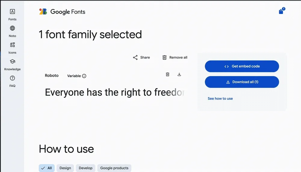 Google Fonts - Incorporando a fonte